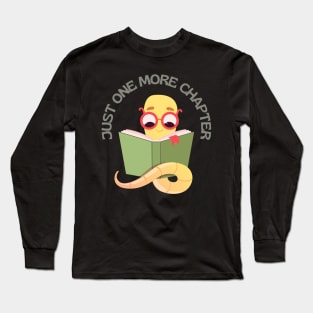 Little Bookworm Just one more chapter So many books So little time I Love Books Long Sleeve T-Shirt